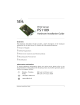 SEH Computertechnik PS1109 Manual de utilizare