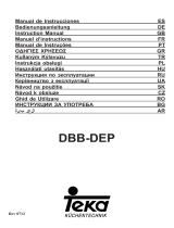 Teka Kutchentechnik DBB-DEP Manual de utilizare