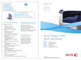 Xerox Phaser 7800 Manualul utilizatorului
