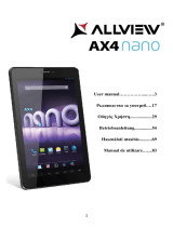 Allview AX4 Nano Manual de utilizare