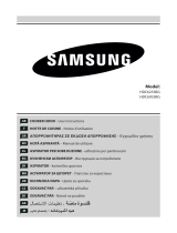Samsung HDC6255BG Manual de utilizare
