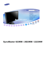 Samsung 923NW Manual de utilizare