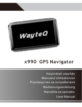 WayteQ X990 Manual de utilizare