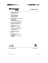 EINHELL TH-RO 1100 E Manual de utilizare