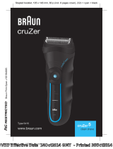 Braun cruZer5 clean shave Manual de utilizare