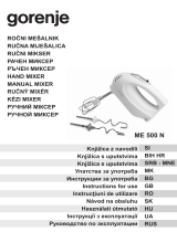 Gorenje ME500N Manual de utilizare