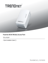 Trendnet Powerline 500 AV2 Wireless Access Point Ghid de instalare