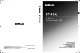 Yamaha RX-V863 Manualul proprietarului