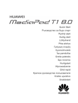 Huawei MediaPad T1 8.0 Ghid de inițiere rapidă