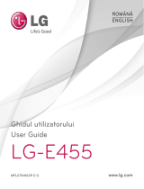 LG LGE455.AAREWH Manual de utilizare