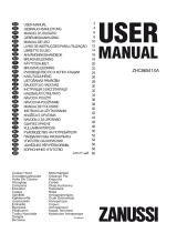 Zanussi ZHC86541XA Manual de utilizare
