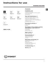 Indesit IWUC 4105 (EU) Manualul utilizatorului