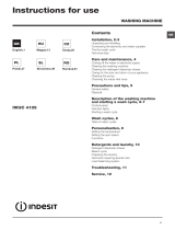 Indesit IWUC 4105 (EU) Manualul utilizatorului