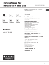 HOTPOINT/ARISTON AQD1171D 69ID EU/B Manualul utilizatorului