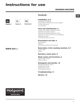 Hotpoint RSPD 804 JB EU Manualul utilizatorului