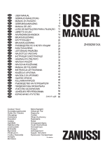 Zanussi ZHS92551XA Manual de utilizare