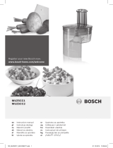 Bosch MUZ5CC2 Manual de utilizare
