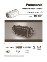 Panasonic HDCSD1 Instrucțiuni de utilizare