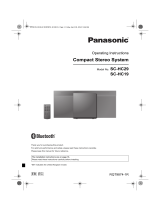 Panasonic SC-HC19EC Manualul proprietarului