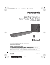 Panasonic SC-HTB18 Manualul proprietarului