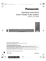 Panasonic SCHTB385EG Manualul proprietarului