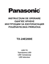 Panasonic TX24E200E Instrucțiuni de utilizare