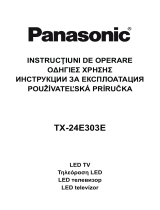 Panasonic TX24E303E Instrucțiuni de utilizare
