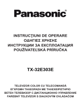 Panasonic TX32E303E Instrucțiuni de utilizare