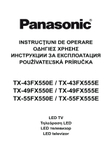 Panasonic TX43FX550E Instrucțiuni de utilizare