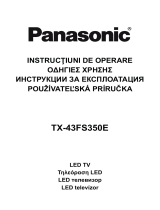 Panasonic TX43FS350E Instrucțiuni de utilizare