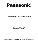 Panasonic TX48C300B Instrucțiuni de utilizare