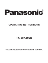 Panasonic TX50A300B Instrucțiuni de utilizare