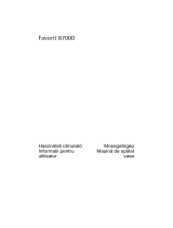 Aeg-Electrolux F87000MP Manual de utilizare