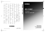 Yamaha RX-V1065 Manualul proprietarului