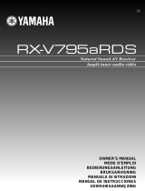 Yamaha RX-V795aRDS Manualul proprietarului