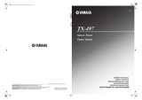 Yamaha TX-497 Manualul proprietarului