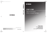 Yamaha YSP 1100 - Digital Sound Projector Five CH Speaker Manualul proprietarului