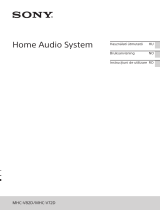 Sony MHC-V82D Manualul proprietarului