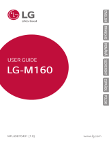 LG LGM160.AVDXBK Manual de utilizare