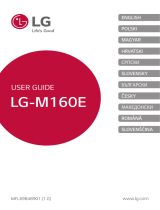 LG LGM160E.APLSBK Manual de utilizare