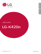 LG LGK420N.ABYTBK Manual de utilizare