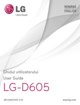 LG LGD605 Manual de utilizare