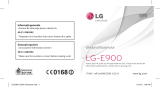 LG LGE900.AROMBK Manual de utilizare