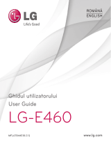 LG E460 Manual de utilizare