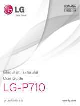 LG LGP710.AGBRBK Manual de utilizare