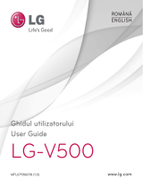 LG V500 Manual de utilizare