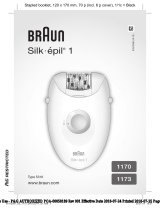 Braun 1370, 1170, Silk-épil 1 Manual de utilizare