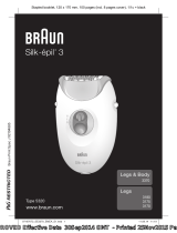 Braun Legs & Body 3370,  Legs 3180,  3175,  3170,  Silk-épil 3 Manual de utilizare