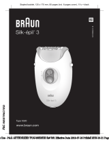 Braun Silk-épil 3 Manual de utilizare