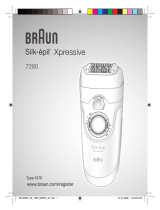 Braun 7280, Silk-épil Xpressive Manual de utilizare